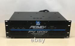 Peavey Professional Pv-1200 Amplificateur De 2 Canaux (600w X2) Testé