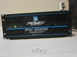 Peavey Pv2000 Professional Stéréo D'amplificateur De Puissance 2000 Watts
