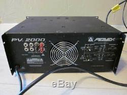 Peavey Pv2000 Professional Stéréo D'amplificateur De Puissance 2000 Watts