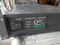 Powerlight Qsc 2,4 Mo, Amplificateur De Puissance Professionnel Mono Block 120v 2400 W 2 Oh