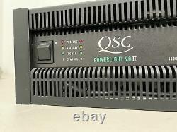 Powerlight Qsc 6.0 II Amplificateur De Puissance Professionnel Non Pfc 6000w, 2 Canaux