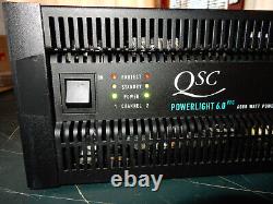 Powerlight Qsc 6.0 Pl6.0 2 Ch. Amplificateur Professionnel Pwr (2) Disponible Nice