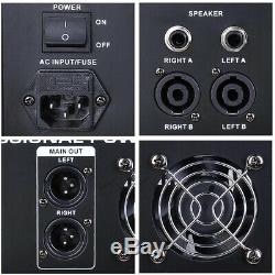 Pro 6 Canaux Powered Puissance De Mixage Audio Mixer Amplificateur Amp 16dsp Avec Port Usb
