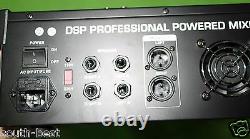 Pro 6 Way 800w Amplificateur Puissance Mélangeur Console Mixeur 16dsp 48v Usb