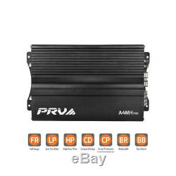 Prv Audio A4mh Pro. 4 Canaux Classe A / B Amplificateur De Puissance 650 Watts Cadeau Gratuit