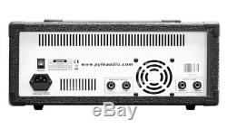 Pyle Pmx802m Mixer Ampli Actif Amplifié Dj 8 Canaux 800w Mp3 Usb