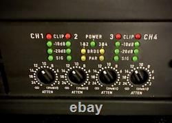 QSC CX254-4 X 250 Watts par canal - Amplificateur de puissance professionnel