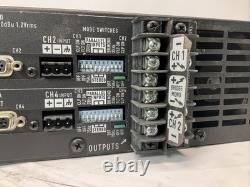 QSC CX254 Amplificateur de puissance professionnel 4 canaux 250 watts 250 avec canal 4 ohms