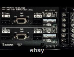 QSC CX254 - Quatre canaux à 250 watts par canal - Amplificateur de puissance professionnel