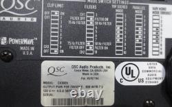 QSC CX302V Amplificateur de puissance professionnel direct 70 V à 2 canaux 300 W