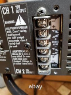 QSC CX602V Amplificateur de puissance professionnel 2 canaux 400 W/canal testé et nettoyé