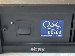 QSC CX702 Amplificateur de puissance professionnel à 2 canaux CX 702 NICE (1)