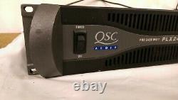 Qsc Audio Plx2402 (pro 2400 Watt) Amplificateur De Puissance Audio Avec Cordon Power -used