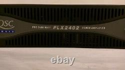 Qsc Audio Plx2402 (pro 2400 Watt) Amplificateur De Puissance Audio Avec Cordon Power -used