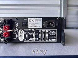 Qsc Audio Rmx 1450 Amplificateur De Puissance Professionnel Stéréo 450 Watts/canal Tested