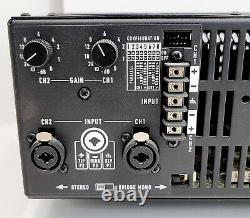 Qsc Audio USA 400 Usa400 Amplificateur De Puissance De Montage De Rack Professionnel 2 Canaux 400w