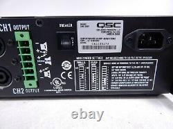 Qsc CMX 500v 2ch Amplificateur Professionnel 450w Par Chaîne D'alimentation Testé Uniquement Comme-is