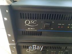 Qsc MX 3000a Mx3000a Pro Amplificateur De Puissance Double Canaux Stéréo