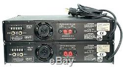 Qsc Mx700 220-240v Professionnel Stereo Amplificateur Withpower Cord # 5648 # 5649 (one)