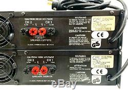 Qsc Mx700 220-240v Professionnel Stereo Amplificateur Withpower Cord # 5648 # 5649 (one)