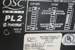 Qsc Pl236 Amplifieur Professionnel 3600-watt 2 Ch Powerlight 2 Ampli Pl-236
