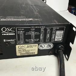 Qsc Plx 3002 Amplificateur Stéréo Léger Professionnel 550 @ W 8 Ohms 900 @ Quatre