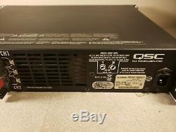 Qsc Plx 3602 Plx Professional Series Audio 2 Canaux Amp Rack Unit Box D'origine