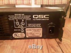 Qsc Plx3602 Power Amp Amplificateur Pro Audio Faible Utilisation Poids Léger