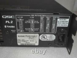 Qsc Powerlight 2 Pl218 2-channel 1800 Watt Amplificateur Professionnel