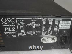 Qsc Powerlight 2 Pl230 3000 Watt 2-channel Amplificateur Professionnel