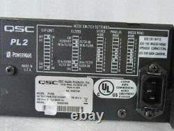 Qsc Powerlight 2 Pl236 3600 Watt 2-channel Amplificateur Professionnel