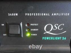 Qsc Powerlight 3.4 3400w Amplificateur Professionnel 2 Canaux