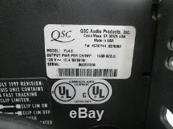 Qsc Powerlight Pro 4.0 Amplificateur De Puissance Pl4.0 900 Wpc @ 8 Ohms