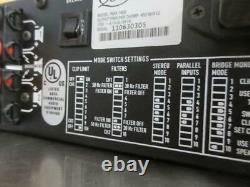 Qsc Rmx 1450 Rack D'amplificateur De Puissance Stéréo De 2 Canaux Utilisé Amp 1400w
