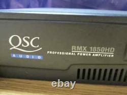 Qsc Rmx 1850hd Professional Stéréo D'amplificateur De Puissance 550 Watts Par Canal Ampli