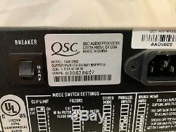 Qsc Rmx 2450 2 Canal Amplificateur Pro Power Rack Works Grand