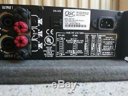 Qsc Rmx 2450 2 Canal Amplificateur Pro Power Rack Works Grande Garanti
