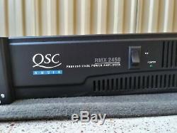 Qsc Rmx 2450 2 Canal Amplificateur Pro Power Rack Works Grande Garanti