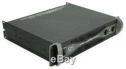 Rackmount Qsc Plx-1602 Pro Power Amplifier 300withch @ 8 Ohms + Box & # 1721 Manuel