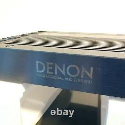 Rare Denon Dca-3180 2/1 Canal Power Amplificateur Classe Ab Pro Audio Ampli Plume