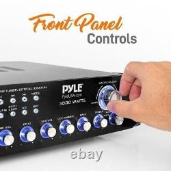 Récepteur D'amplificateur Hybride Pyle Bluetooth Pro Audio Stéréo Multicanaux