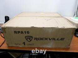 Rockville RPA16 10,000 Watt Pro Rack Amplificateur Nouveau