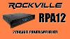 Rockville Rpa12 Démonstration D'amplificateur De Puissance Professionnel 2 Canaux Avec 4 Haut-parleurs Dual 15 Pouces