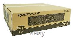 Rockville Rpa14 Peak 2000w Rms 2 Canaux De Puissance Amplificateur Pro / Dj Amp + Câbles