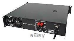 Rockville Rpa16 10 000 Watts 2 Canaux D'amplificateur De Puissance Pro / Dj Amp + Speakon Câbles