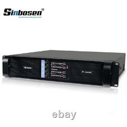 Sinbosen Fp20000q Amplificateur De Puissance 4 Ch Pro 4000 Watts Rms Par Canal. 110 Volts