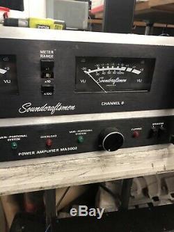 Soundcraftsmen Ma 5002 Puissance Audio Stéréo Professionnel Amplificateur Audiofile