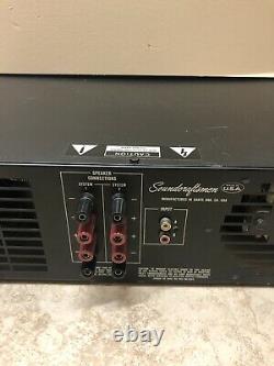 Soundcraftsmen Pro Power Four (4) Amplificateur De Puissance 2 Channel Rack Mount Amp