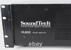 Soundtech Pl802 Support Pour Amplificateur De Puissance Stéréo Pro