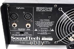 Soundtech Pl802 Support Pour Amplificateur De Puissance Stéréo Pro